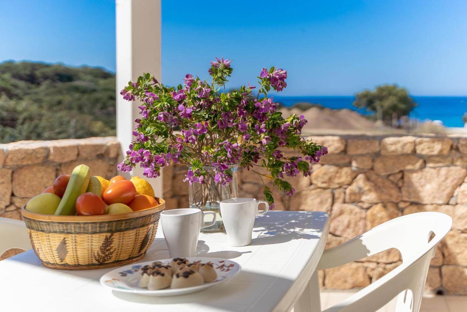 Sardegna Isola Rossa Casa Mirta Vista Mare E Wifi Leilighet Eksteriør bilde