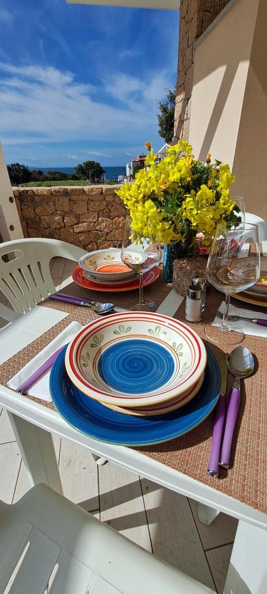 Sardegna Isola Rossa Casa Mirta Vista Mare E Wifi Leilighet Eksteriør bilde